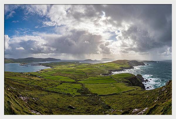Dingle Peninsula From Connor Pass Summit