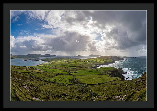Dingle Peninsula From Connor Pass Summit