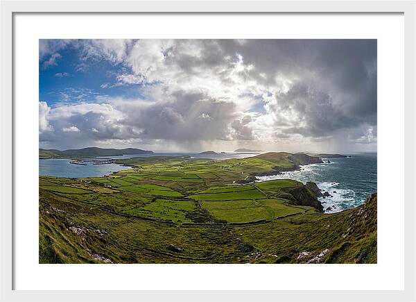 Dingle Peninsula From Connor Pass Summit