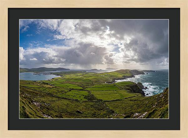 Dingle Peninsula From Connor Pass Summit