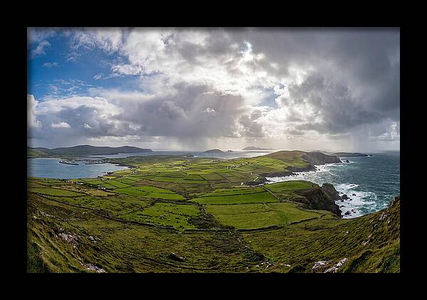 Dingle Peninsula From Connor Pass Summit