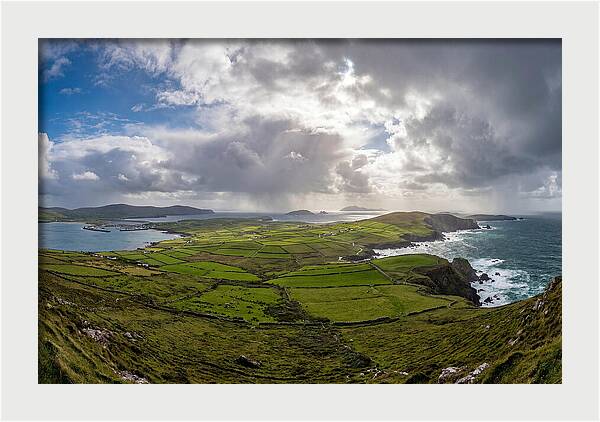 Dingle Peninsula From Connor Pass Summit