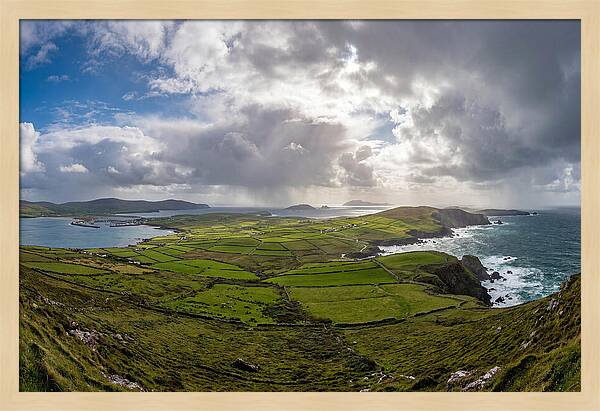Dingle Peninsula From Connor Pass Summit