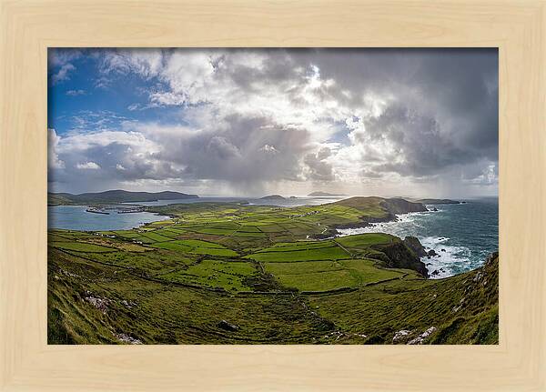 Dingle Peninsula From Connor Pass Summit