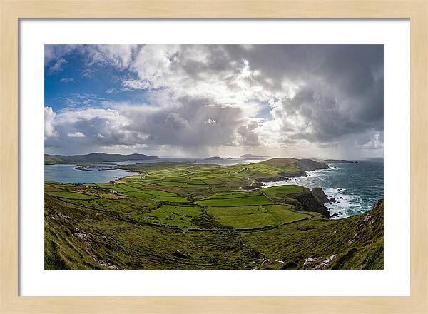 Dingle Peninsula From Connor Pass Summit