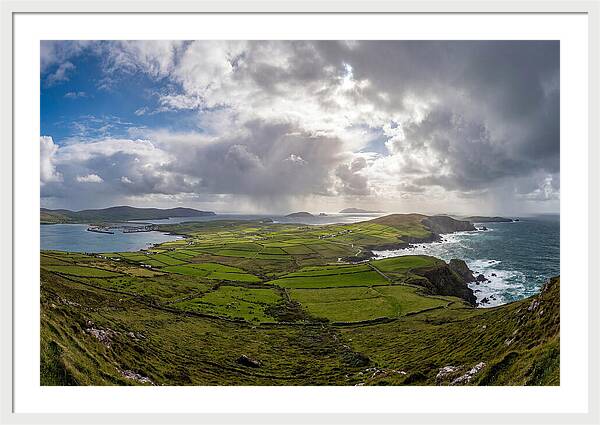 Dingle Peninsula From Connor Pass Summit