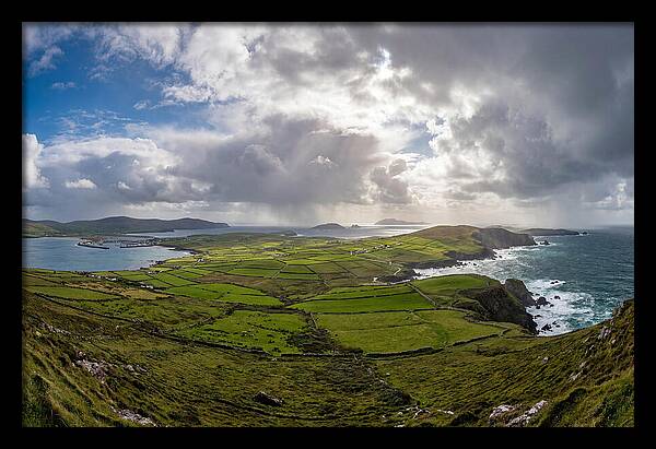 Dingle Peninsula From Connor Pass Summit