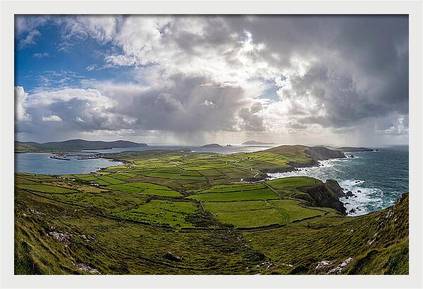 Dingle Peninsula From Connor Pass Summit