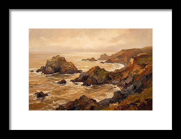 Discordant Coastline Serenity