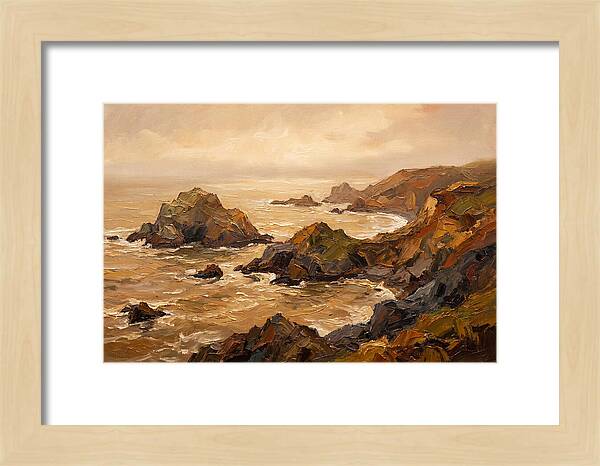 Discordant Coastline Serenity