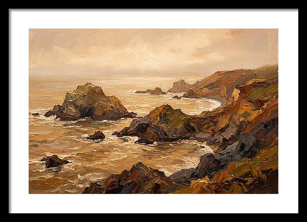 Discordant Coastline Serenity