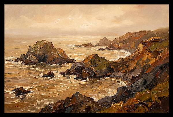Discordant Coastline Serenity