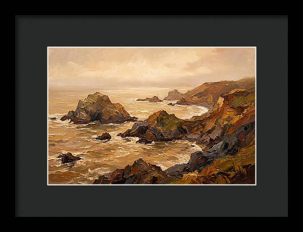 Discordant Coastline Serenity