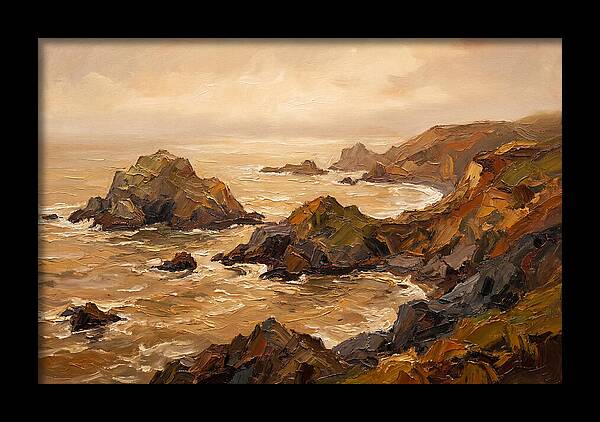 Discordant Coastline Serenity