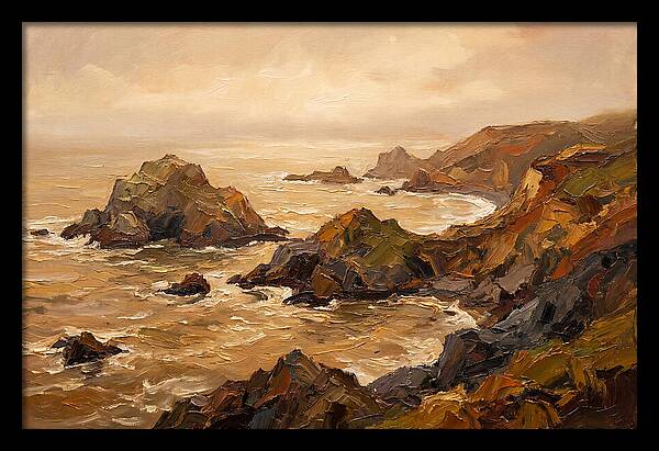 Discordant Coastline Serenity