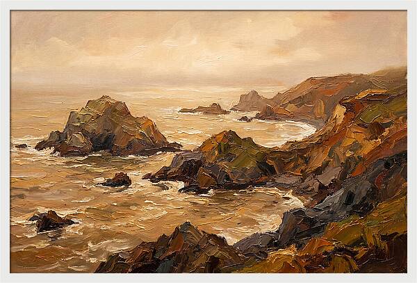 Discordant Coastline Serenity