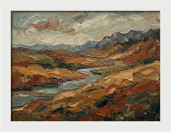 Discovery Landscape In Earth Tones