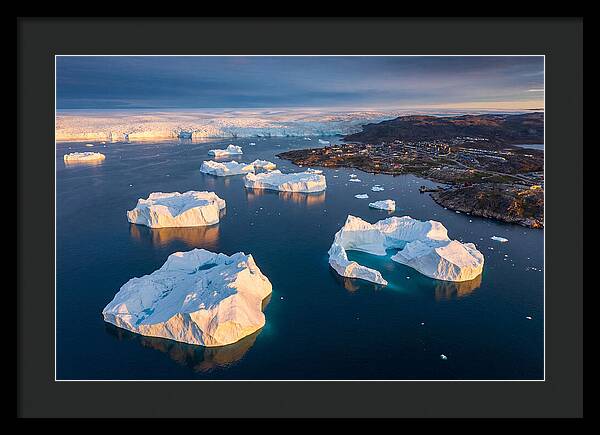 Disko Bay From Above