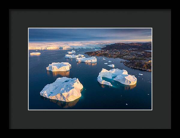 Disko Bay From Above