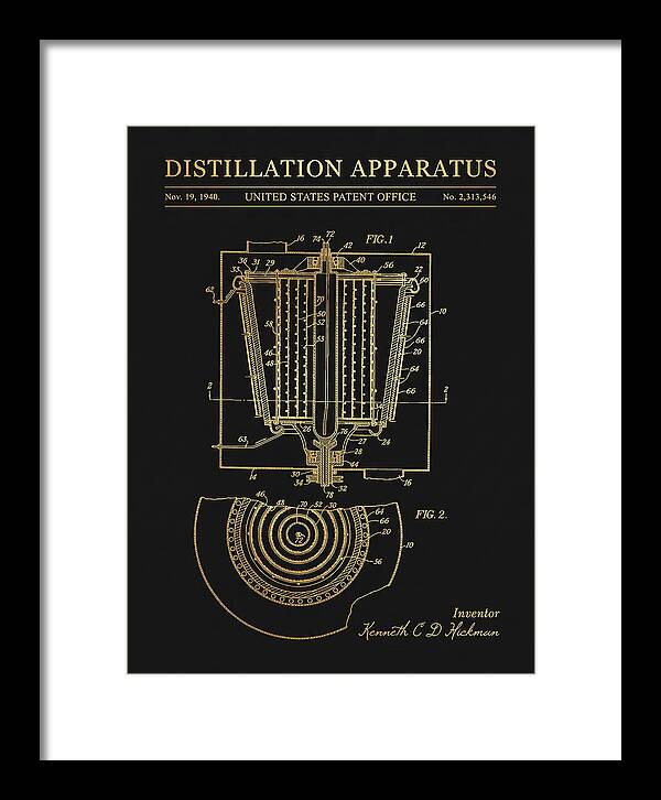 Distillation Apparatus Gold Patent Us2313546