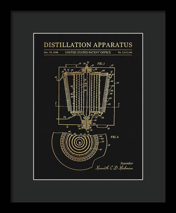 Distillation Apparatus Gold Patent Us2313546