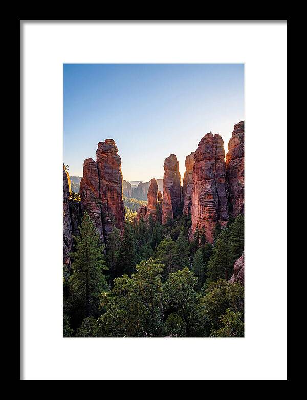 Distinctive Red Sandstone Formations