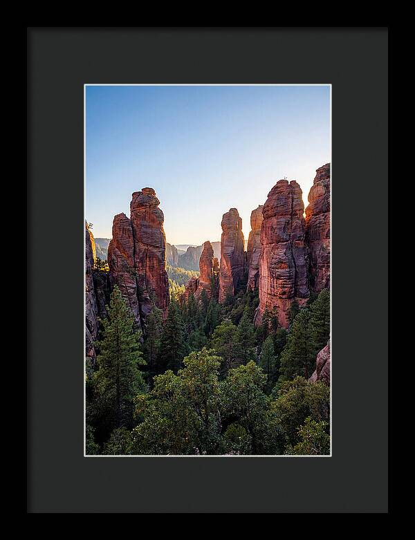 Distinctive Red Sandstone Formations