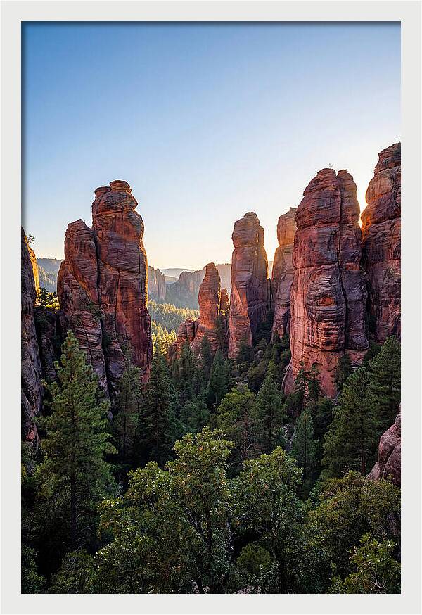 Distinctive Red Sandstone Formations