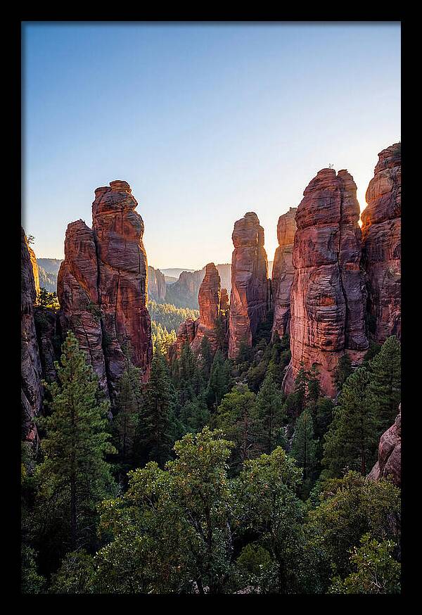 Distinctive Red Sandstone Formations