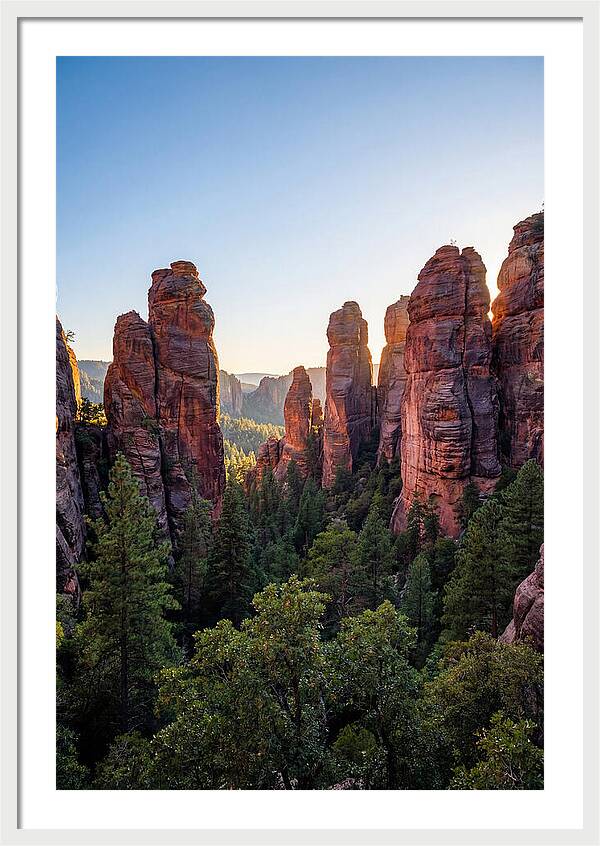 Distinctive Red Sandstone Formations