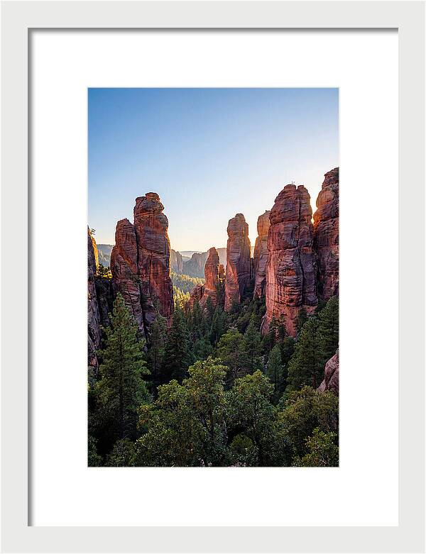 Distinctive Red Sandstone Formations