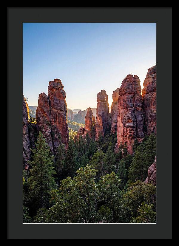 Distinctive Red Sandstone Formations