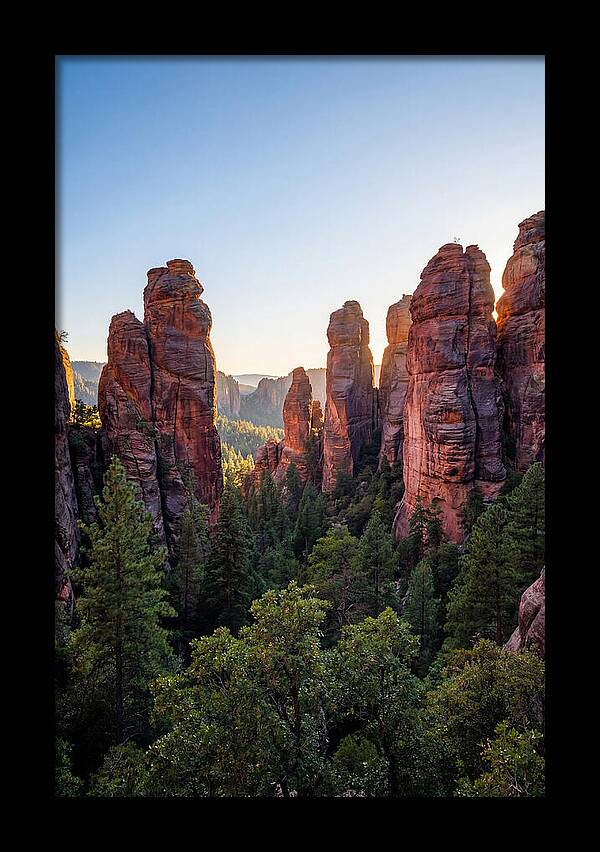 Distinctive Red Sandstone Formations