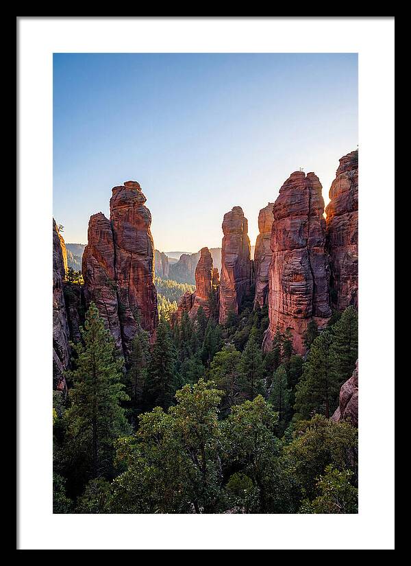 Distinctive Red Sandstone Formations