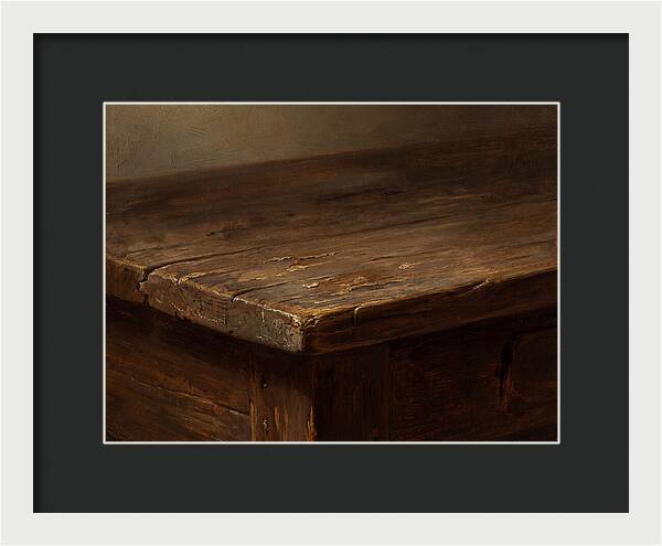 Distressed Wood Elegance