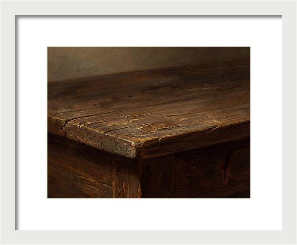 Distressed Wood Elegance
