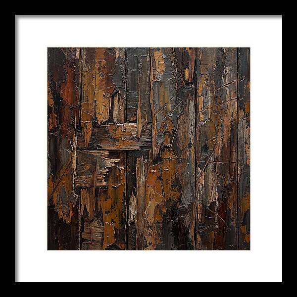 Distressed Wood Expressionism