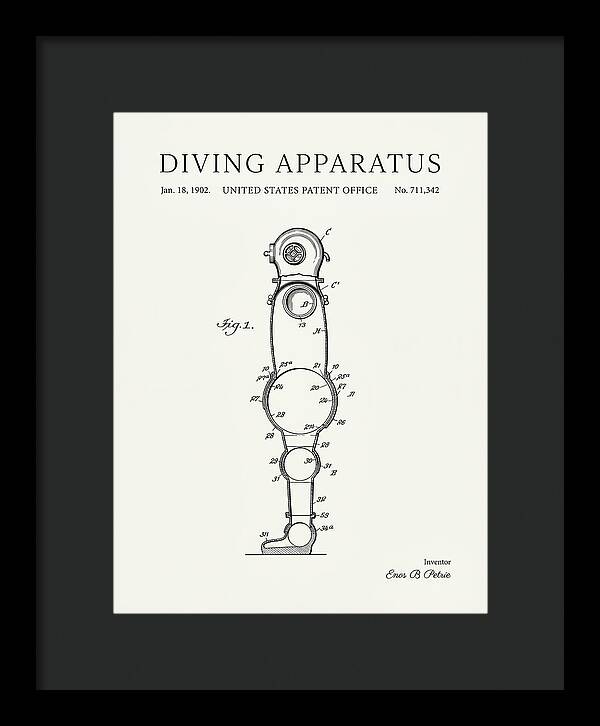 Diving Apparatus Atmospheric Diving Suit Minimalist Patent Us711342