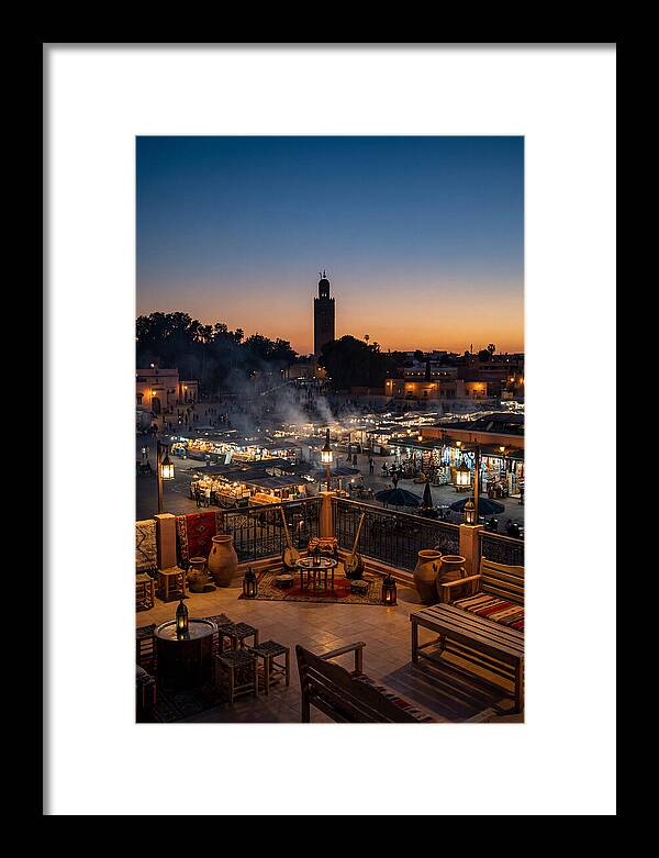 Djemaa El Fna At Dusk