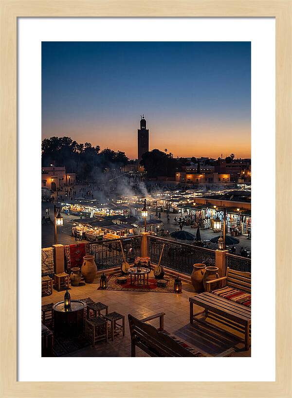 Djemaa El Fna At Dusk