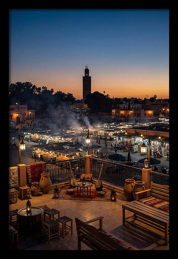 Djemaa El Fna At Dusk