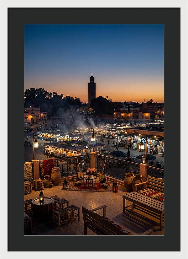 Djemaa El Fna At Dusk