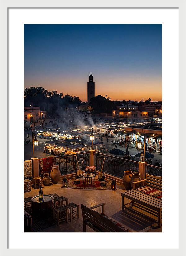 Djemaa El Fna At Dusk