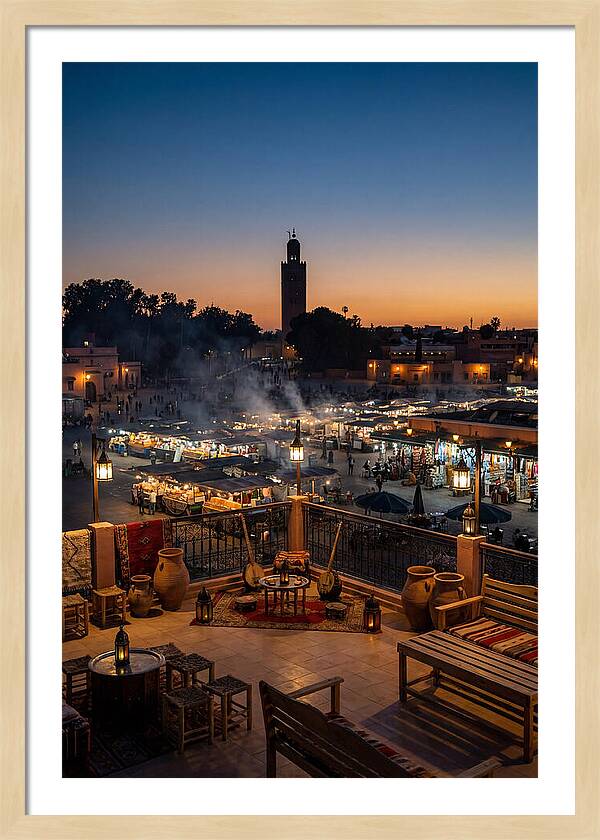 Djemaa El Fna At Dusk