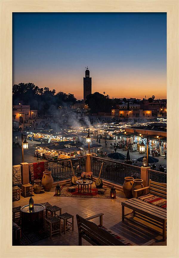 Djemaa El Fna At Dusk