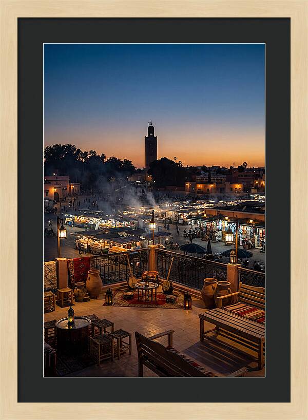 Djemaa El Fna At Dusk