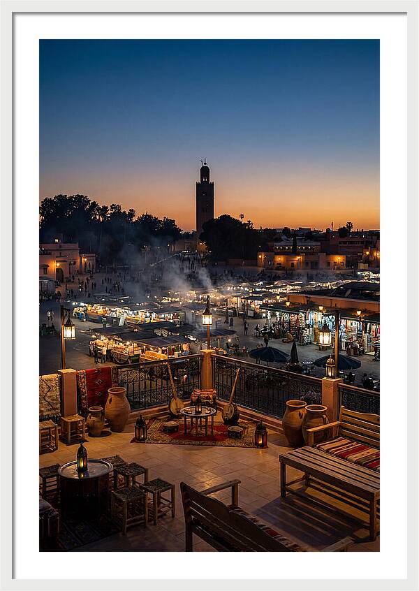 Djemaa El Fna At Dusk