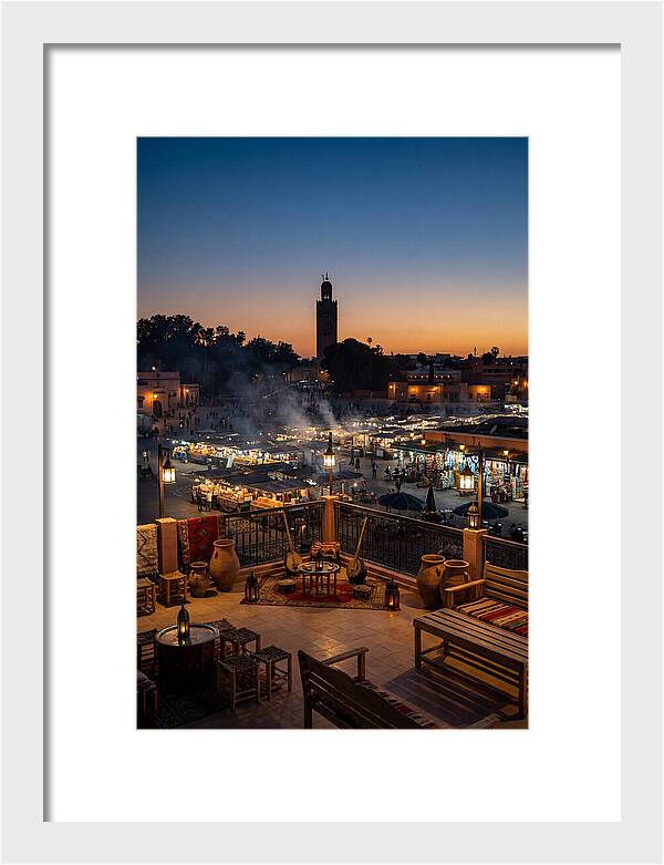 Djemaa El Fna At Dusk