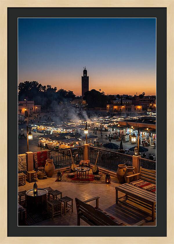Djemaa El Fna At Dusk