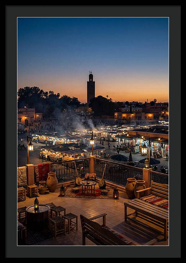 Djemaa El Fna At Dusk